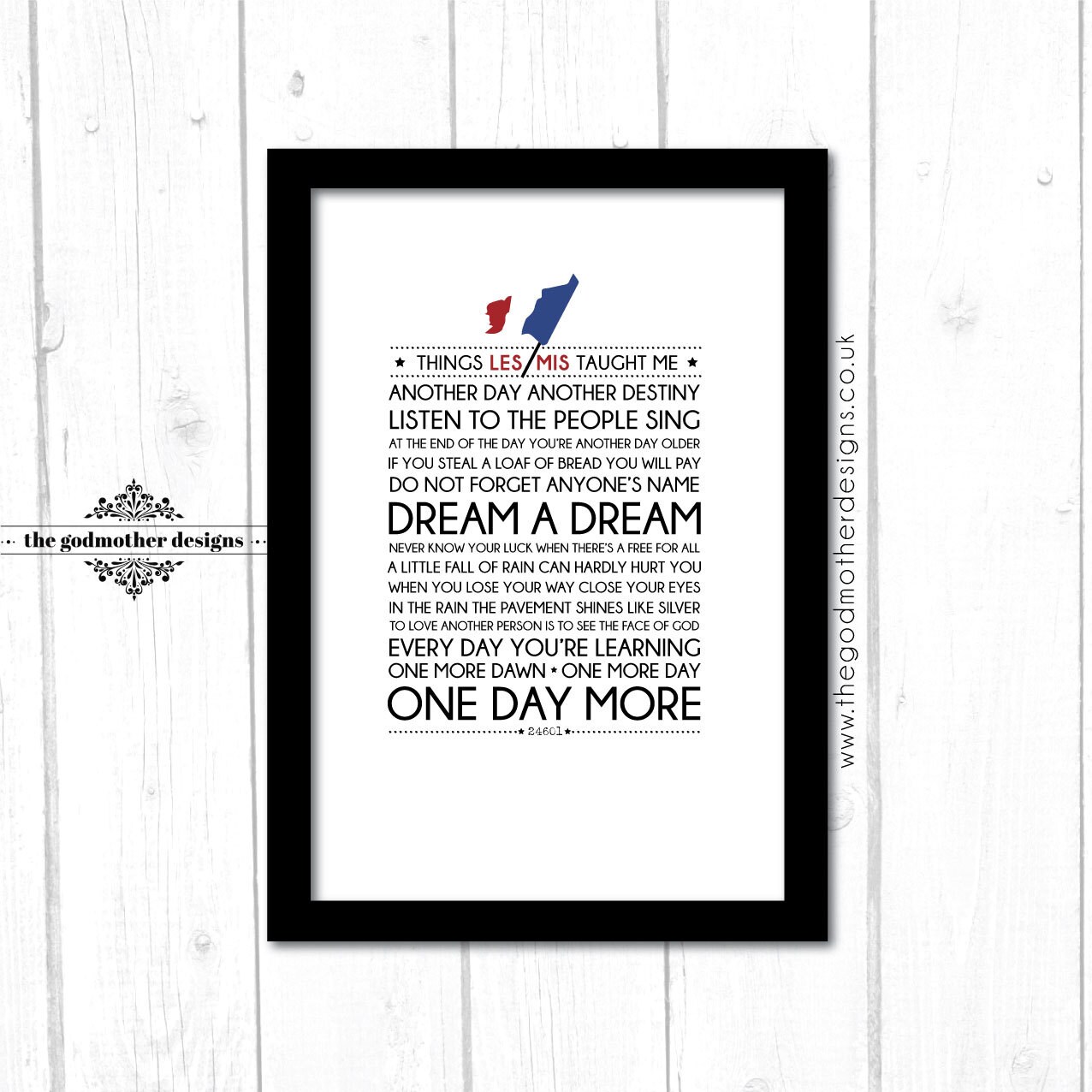 Les Miserables Broadway Musical Quotes & Lyrics Etsy