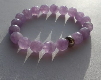 Light amethyst bracelet