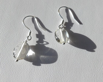 Prasiolite earrings