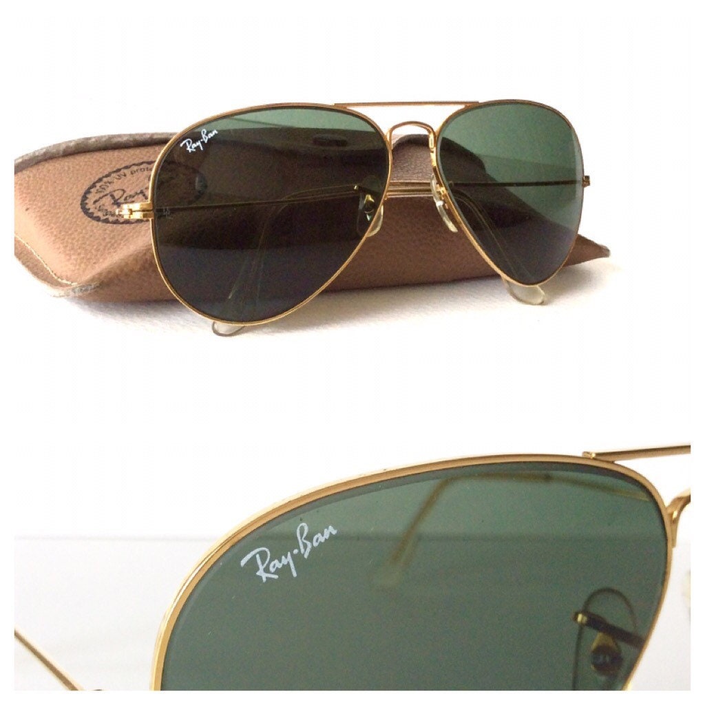 Vintage Ray Ban Sunglasses. B&L Ray Ban USA 58 14. Aviator