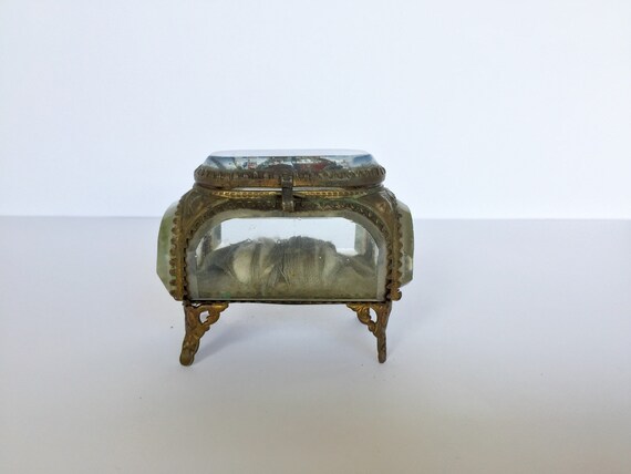 French jewelry box. Antique box. Antique Jewelry b