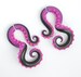 Ursula Costume Earrings Sea Witch Tentacle Earrings Ursula Earrings Ursula Plug Ursula Gauge Fake Gauge Earrings 