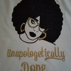 Beautiful Afro Chic Girl T Shirt - Etsy