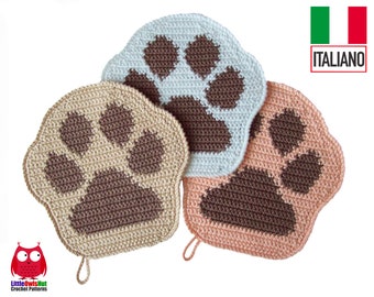 052IT Il tutorial all’uncinetto Zampa-presina. Amigurumi Giocattolo - PDF Di Zabelina Etsy