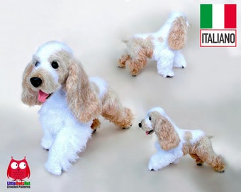 104IT The English Cocker Spaniel crochet tutorial. Amigurumi Toy - PDF By Chirkova Etsy