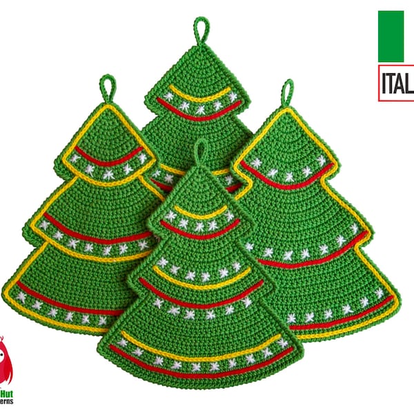 087IT Il tutorial all’uncinetto Albero di Natale-presina. Amigurumi Giocattolo - PDF Di Zabelina Etsy