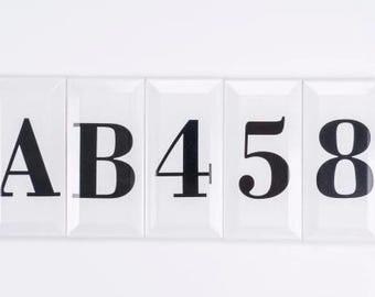 Ceramic House Number! Home Sweet Home 10 cm