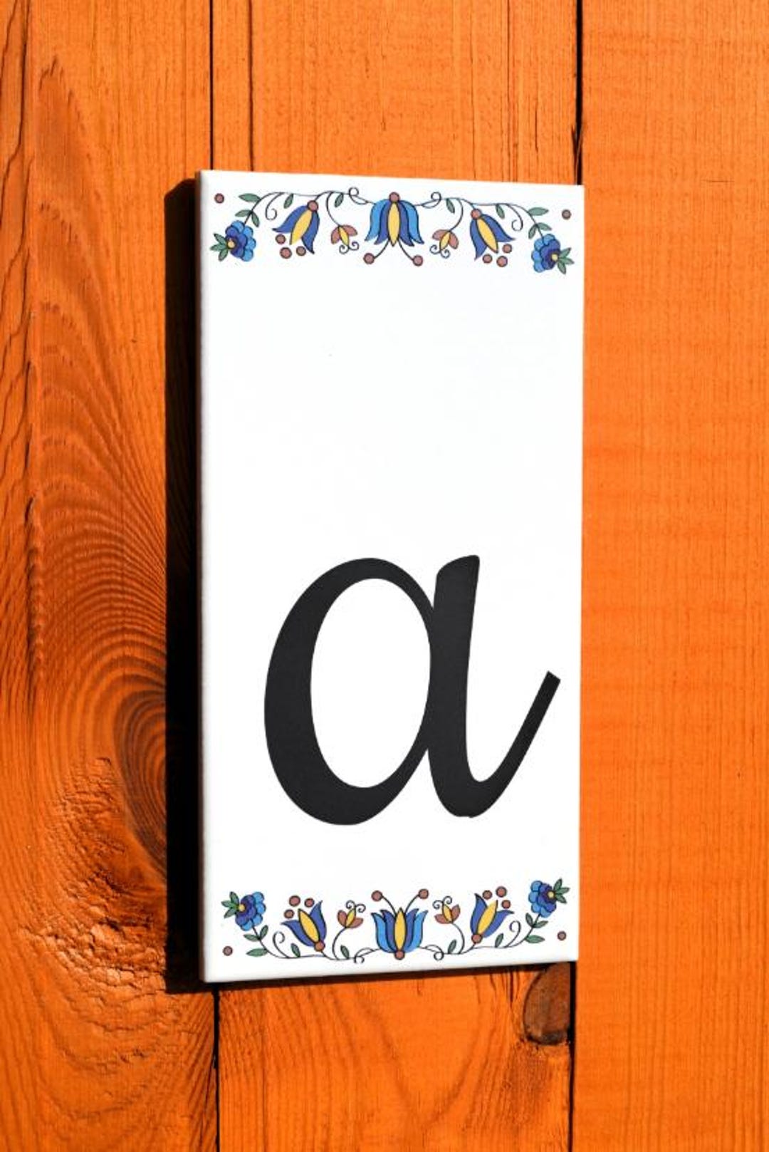 Ceramic House Number! Kashubia 20 Cm - Etsy