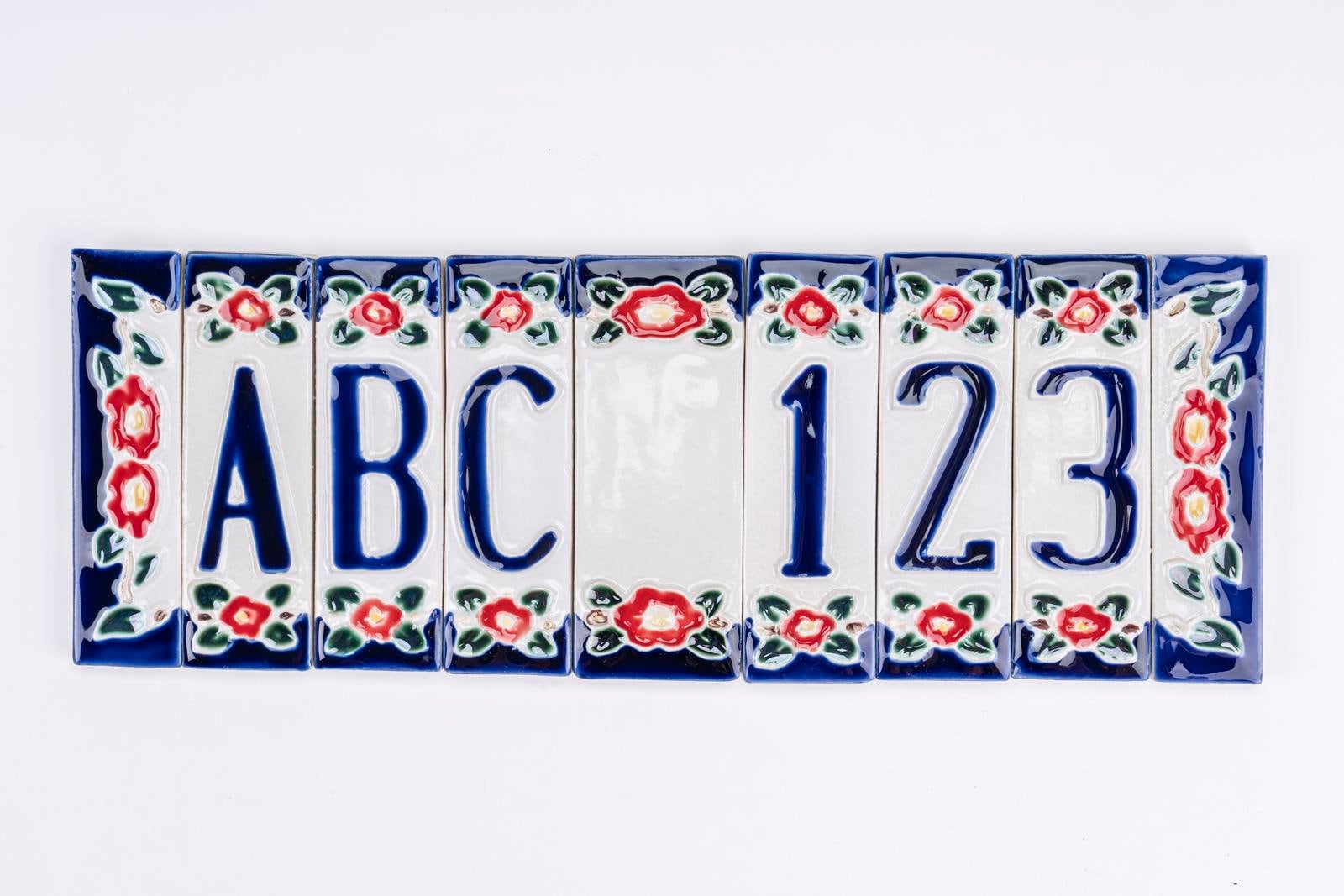 Handmade Ceramic Name Plates Tiles Etsy