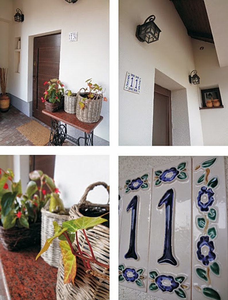 HandMade Ceramic Name Plates Tiles Etsy