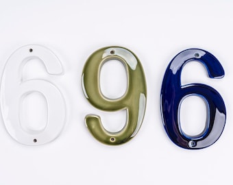 Ceramic Hand-Made House Numbers 15 cm