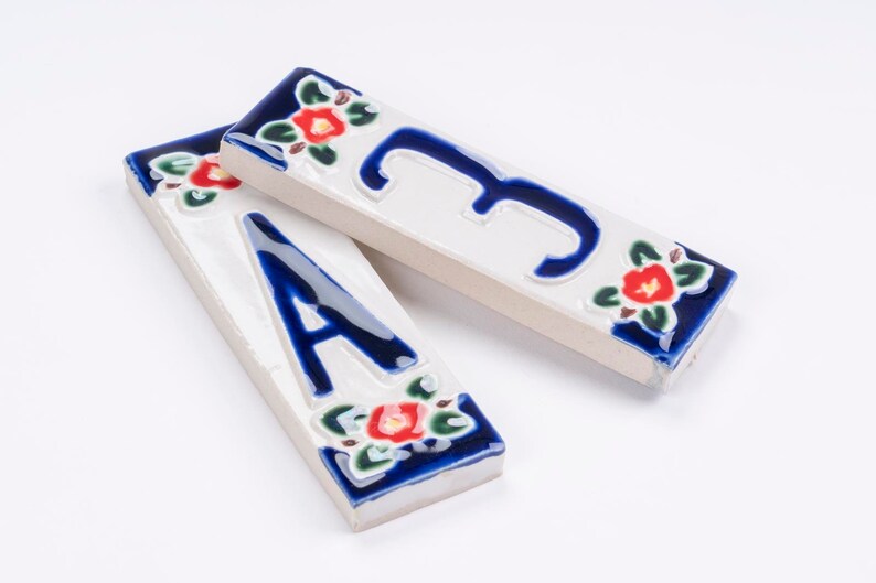 HandMade Ceramic Name Plates Tiles Etsy