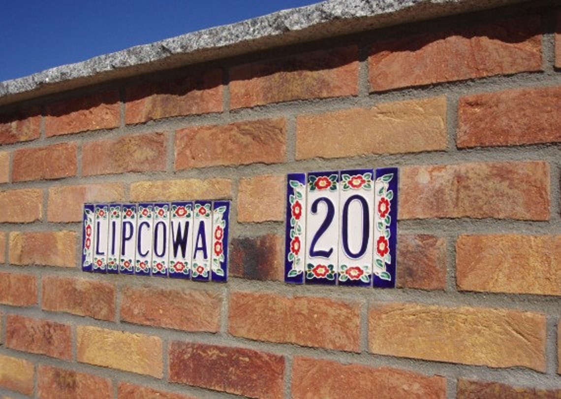 Handmade Ceramic Name Plates Tiles Etsy