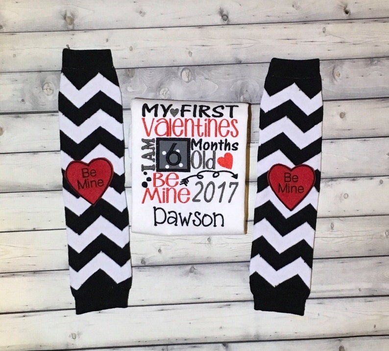 My first valentines day baby girl bodysuit baby boy bodysuit personalized birthday outfit valentines baby gift baby shower gift