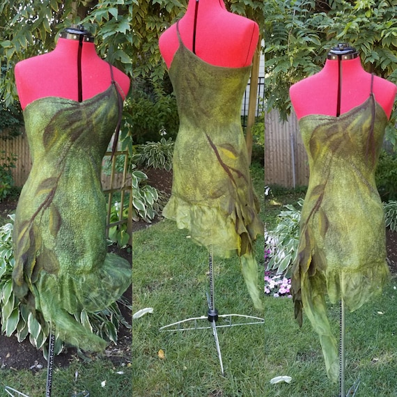 Adult Short Silk Fairy Dress in Shades of Green. Dryad Costume. Nuno Felted Dress. Leaf Fairy. Festival Wear. Burning Man. Forest Fae. - Etsy New Zealand Adult Short Silk Fairy Dress in Shades of Green. Dryad Costume. Nuno Felted Dress. Leaf Fairy. Festival Wear. Burning Man. Forest Fae. - Etsy New Zealand