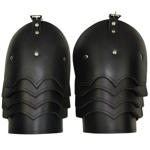 Soldier&#39;s Leather Pauldrons - Leather Armor - #DK5106