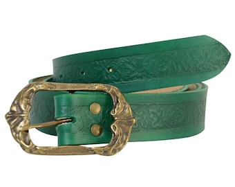 Woodland Adventurer Waist Belt - Elf Buckle Belt - #DK2032