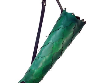 Dragonscale Quiver - Traditional and Fantasy Archery Quiver - #DK3106