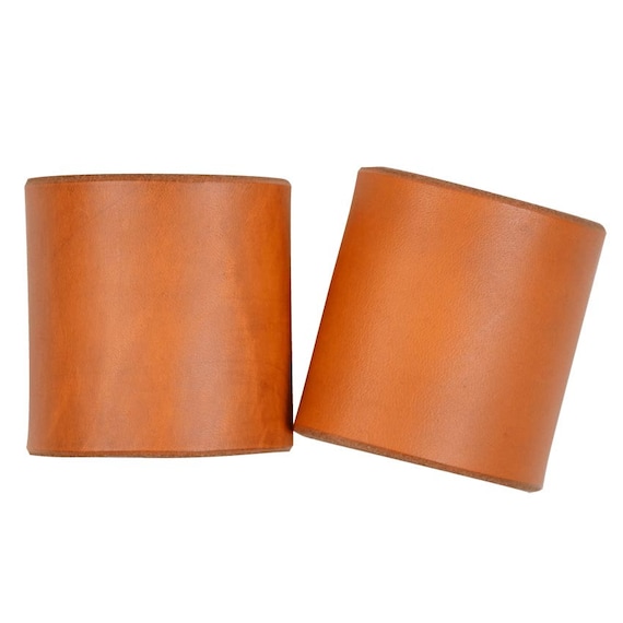 Plain Leather Wrist Cuffs Leather Cuffs DK6017 Etsy