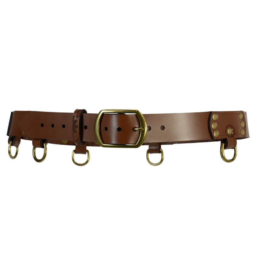 実物グレネードベルト Steampunk Gear D-ring Belt - #DK2038 - Etsy