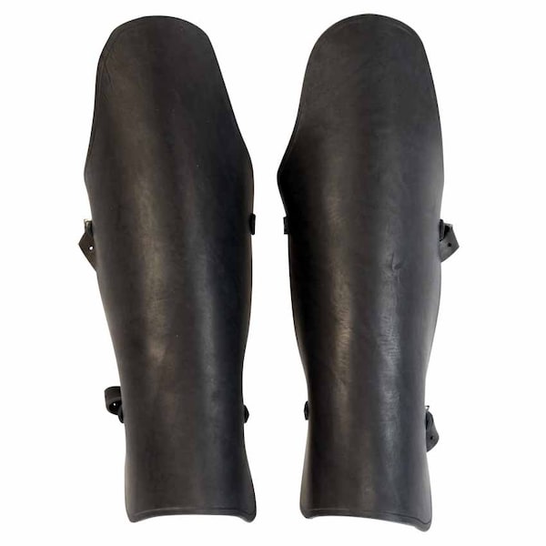 Leather Gladiator Greaves - Leg Armor - #DK5201