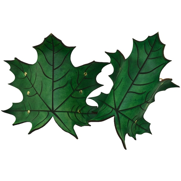 Elven Leaf Wrist Bracers - Elf Armor - #DK6053