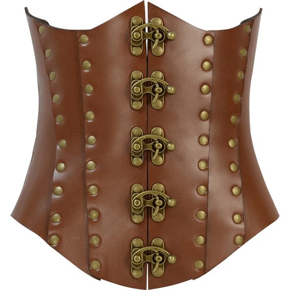 Steampunk Leather Corset