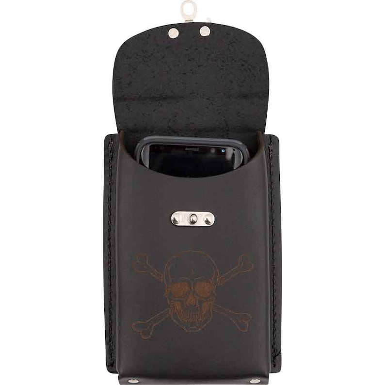 Leather Holder #DK7133 Pirate Leather Phone Holder