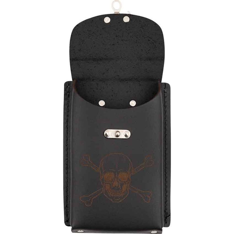 Leather Holder #DK7133 Pirate Leather Phone Holder