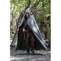 Cotton Canvas Cloak, Medieval Cloak, Hooded Cloak, Renaissance Fair Cloak, Medieval Cape