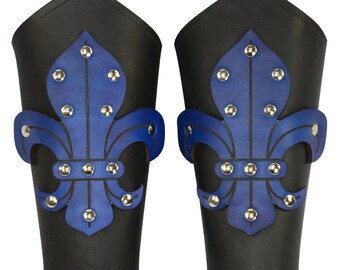 Fleur di Lis Arm Bracers - Knight's Armor - #DK6016