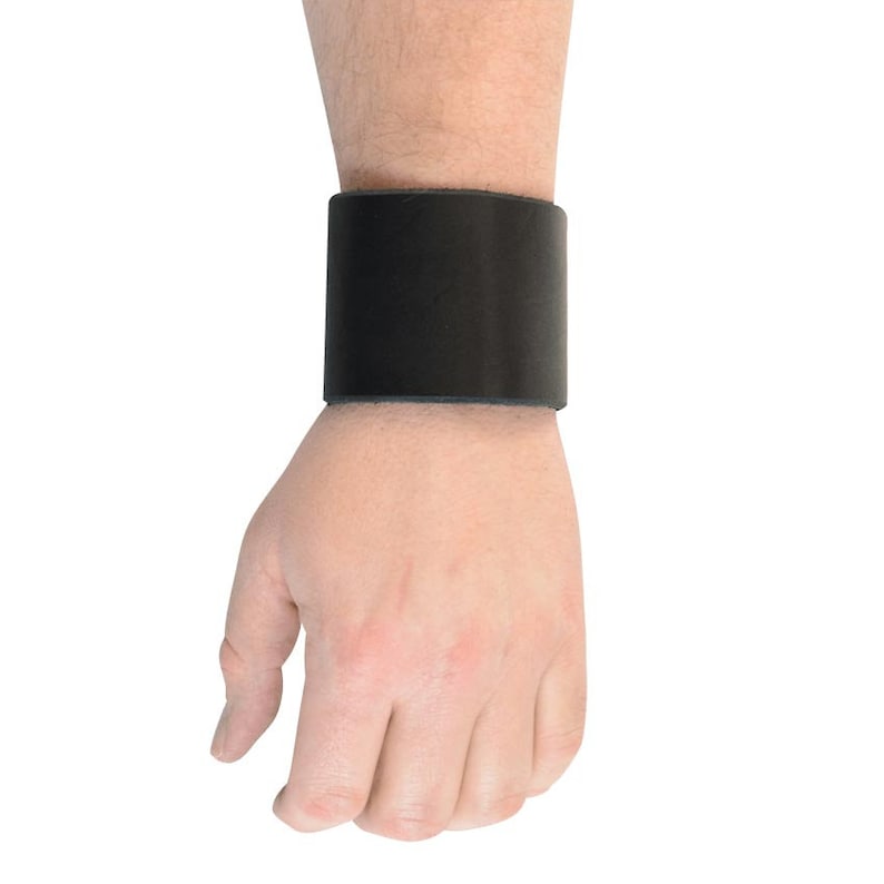 Plain Leather Wrist Cuffs Leather Cuffs DK6017 Etsy