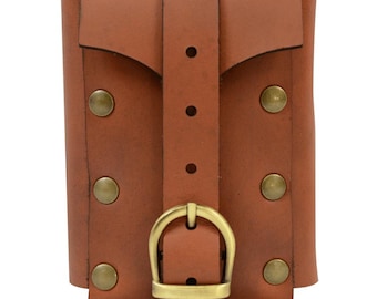 Medium Adventurers Medieval Belt Pouch SCA, LARP, Cosplay, Reenactment - #DK7105
