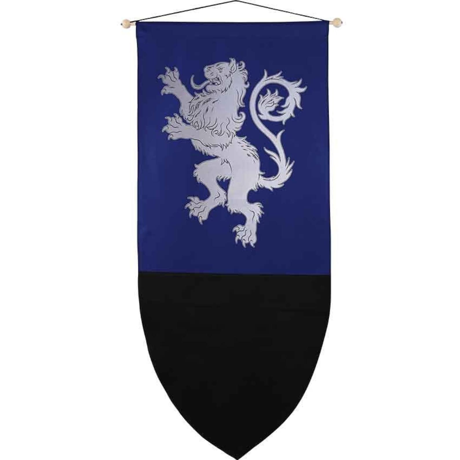 Heraldic Lion Medieval Banner Etsy