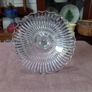 Pairpoint Brilliant Pattern Compote or Comport