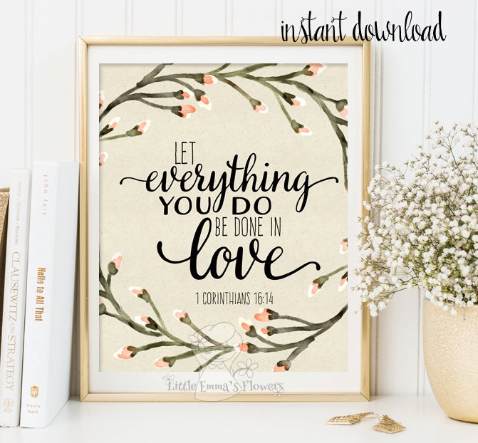 bible verse wall art printable art scripture print christian etsy