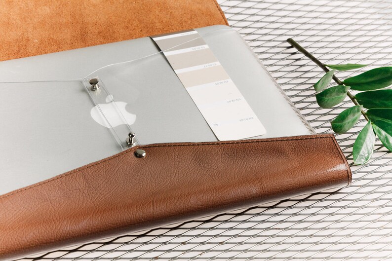 Macbook Air 13 sleeve Genuine leather laptop sleeve Macbook Etsy