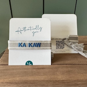 Pulsera KA KAW de los St. Louis Battlehawks: Accesorio personalizado bordado para aficionados al fútbol americano de la XFL. imagen 1