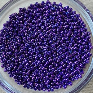 Higher Metallic Grape | TOHO #461 | 11/0 Seed Beads