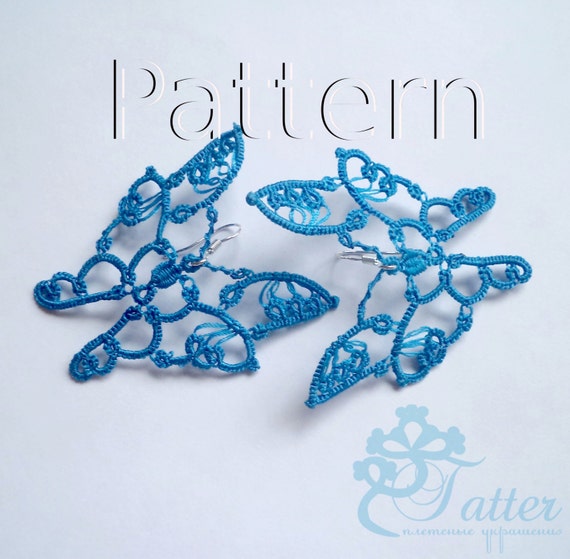 PDF Tatting pattern Papillon Etsy