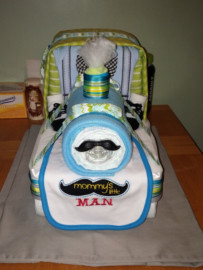 Any Color Train Diaper Cake Etsy