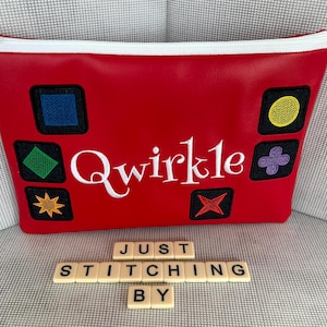 Customized Game Bag - Game Travel Bag - Game Storage Bag - Board Game Pieces - Cards - Dice - Tiles - Dominoes - Chess - Qwirkle