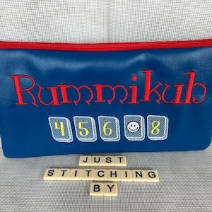 Customized Game Bag - Game Travel Bag - Game Storage Bag - Board Game Pieces - Cards - Dice - Tiles - Dominoes - Chess - Rummikub