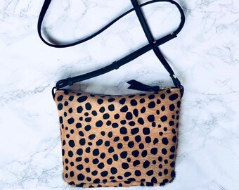 leopard print cross body bag uk