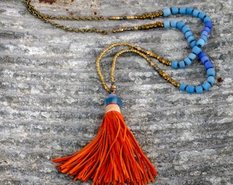 Tassel necklace