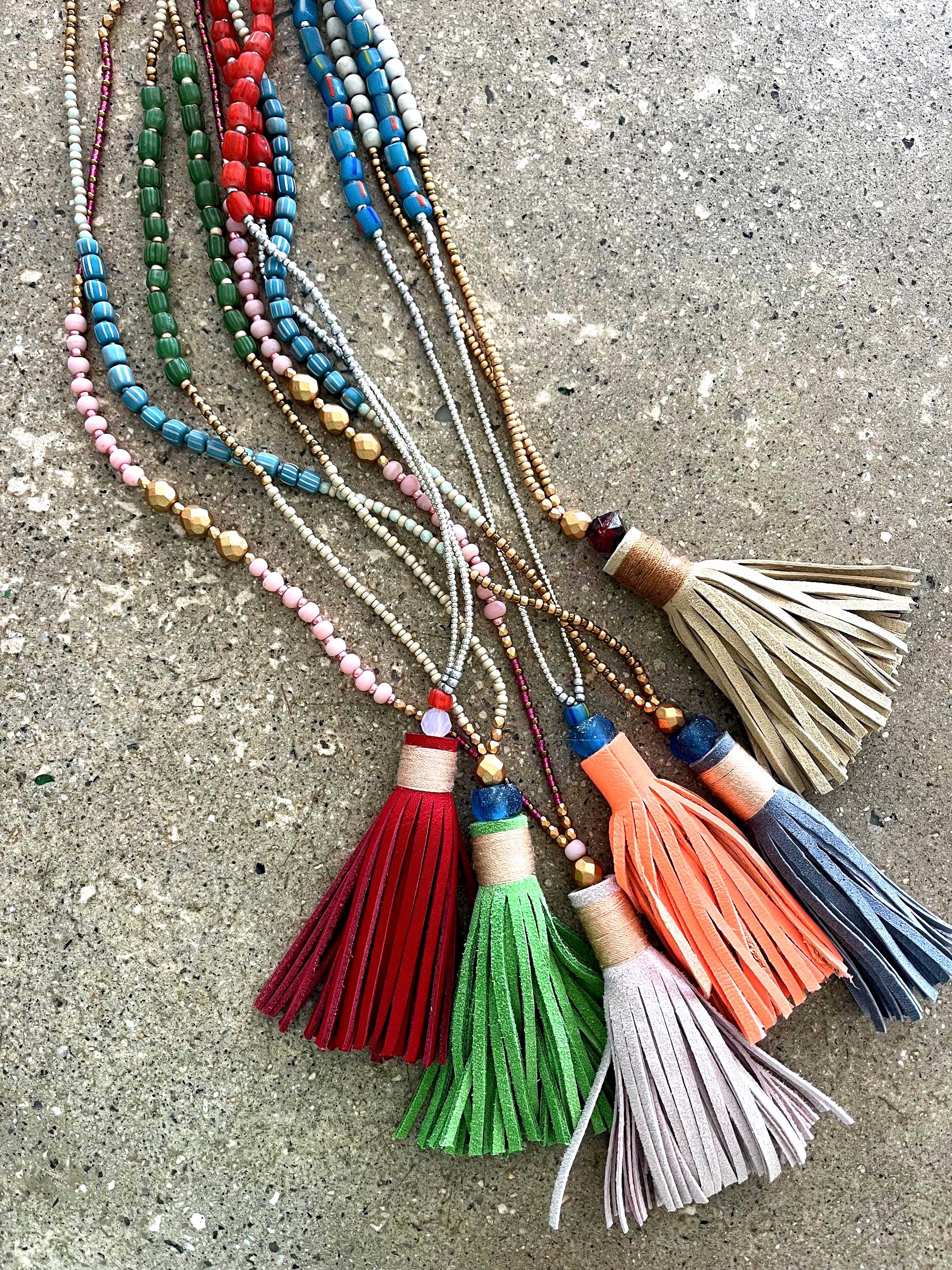 MB OX JEWELRY CLASSIC TASSEL NECKLACE