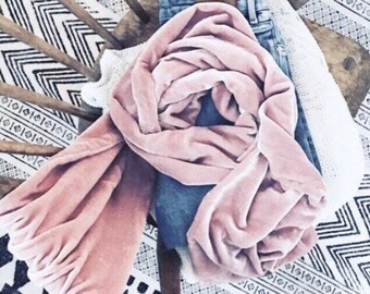 Silk velvet scarf • velvet scarf • scarf • more colours available