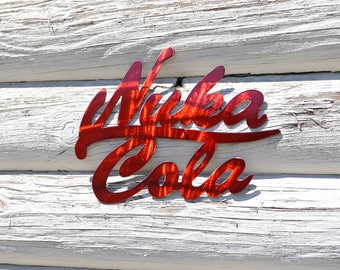 Plasma Cut Nuca Cola Metal Art