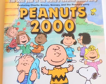 Peanuts 2000, Libro de la pandilla de Peanuts, Libro de Charlie Brown, Charles M. Schulz, Libro del aniversario de Peanuts