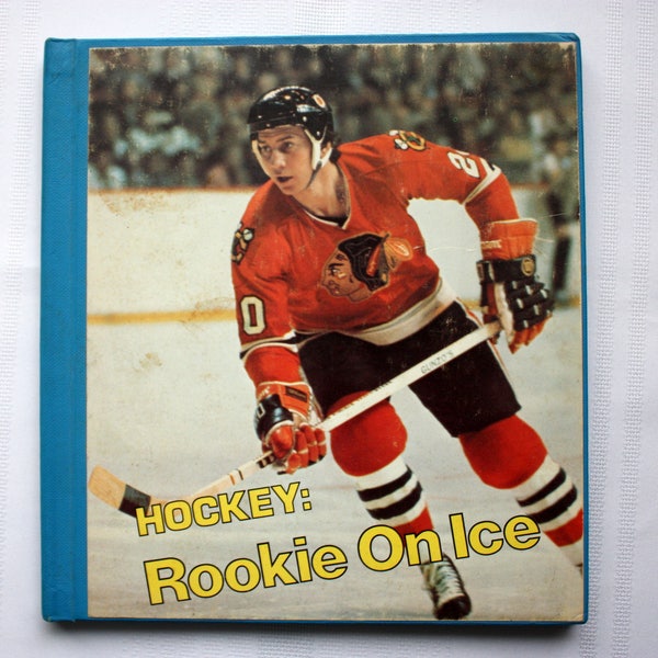 Hockey: Rookie On Ice by Don Smith, Troll Associates, Hockey Rookie On Ice First edition,  Vintage Hockey Book, Hockey History